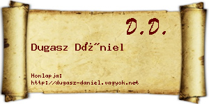 Dugasz Dániel névjegykártya